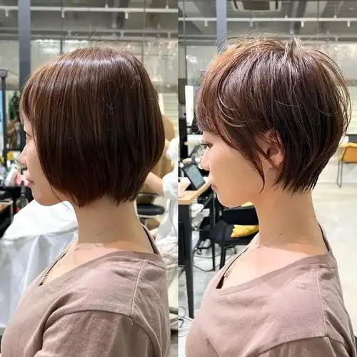 最实用的发型改变方法,简单时尚效果好,很多短发女性都在用