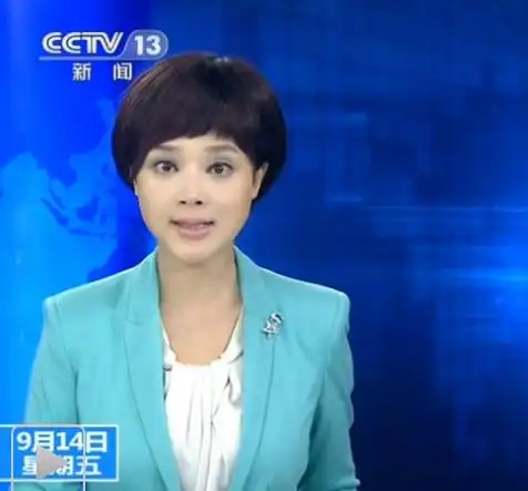 这个cctv13新闻主持人是谁?