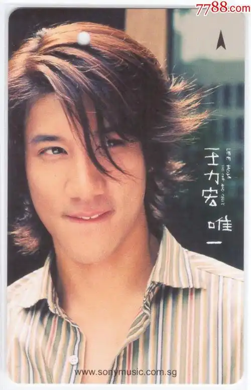 交通卡新加坡地铁卡华语明星海报卡-王力宏(唯一)