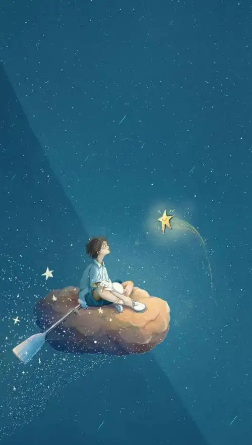 星星男孩动态壁纸_高清竖屏视频下载-火萤壁纸