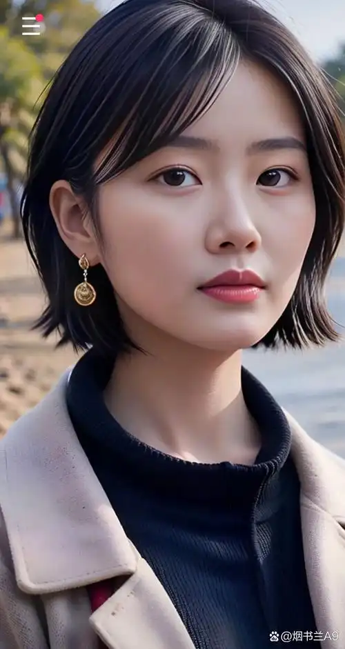 黑色短发,眼神犀利,皮肤白得发光,这颜值谁顶得住啊!