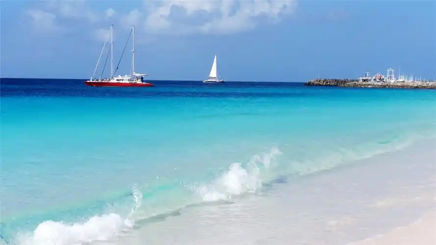 巴巴多斯海滩风景高清桌面壁纸-风景壁纸-手机壁纸下载-美桌网