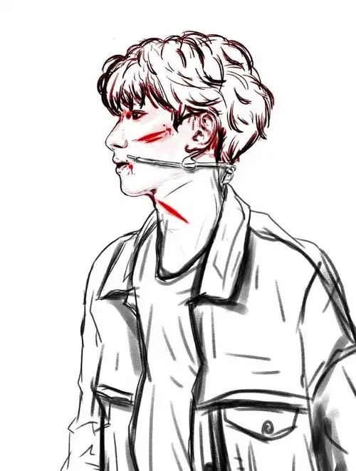 饭绘王源绝美侧脸 超"凶"气质今晚鲨谁