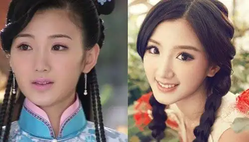 祺贵人撞脸瑛贵人毛晓彤和唐艺昕分不清哪个是哪个