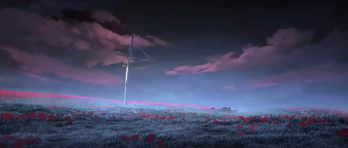 彼世之花,旧梦重归,夜溟彼岸花cg展卷!|花海|重生|枯骨_网易订阅