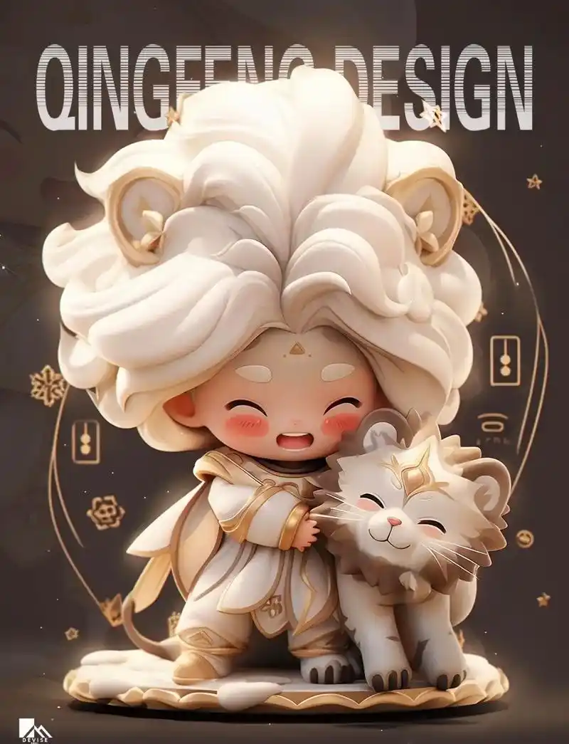 狮子座.#q版人物 #优质头像#星座 - 抖音