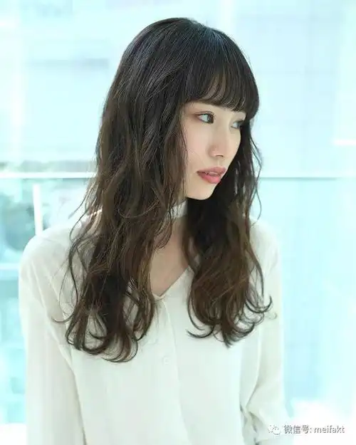 长发长刘海也能轻松驾驭的女神级漂亮发型