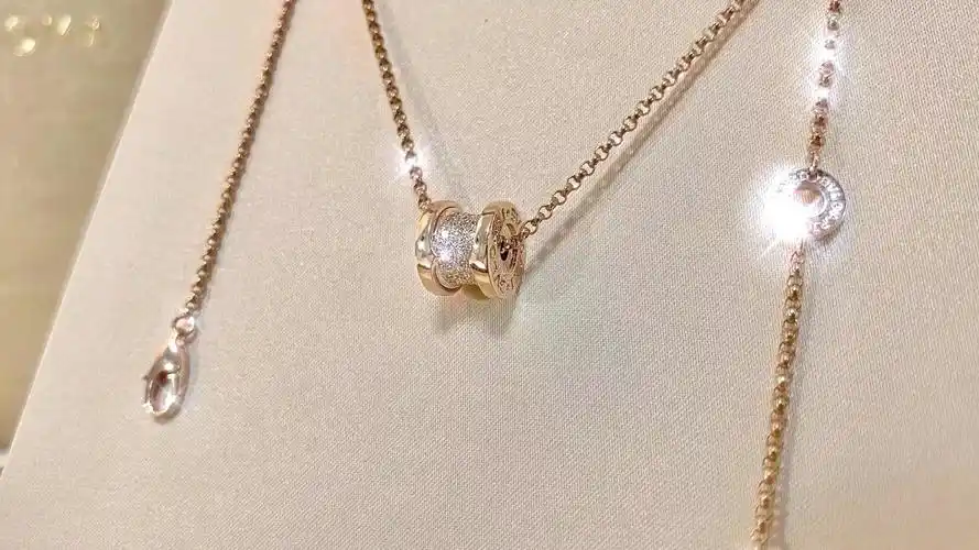 宝格丽小蛮腰项链cnc,材质s925银