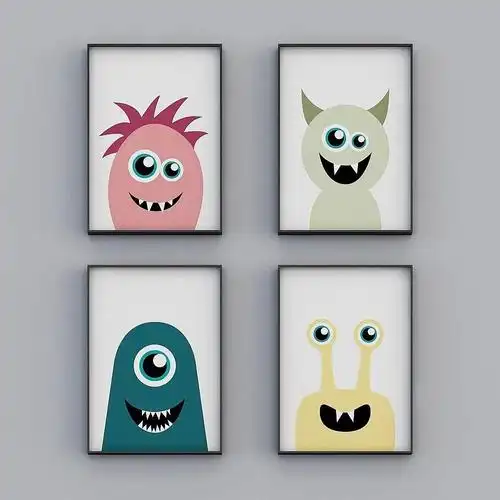 妙彩教你如何用装饰画给孩子营造一个充满童趣