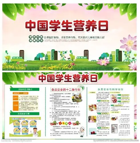 月20日为中国学生营养日其目的在于广泛深入宣传学生时期营养的重要性