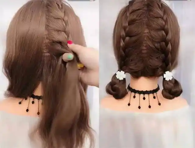 10款最in短发编发,慵懒风编发超级好看!