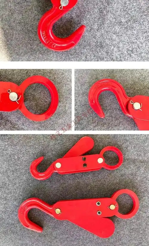 自动脱卸吊钩起重行车吊车挂钩吊装挂钩吊钩吨包袋免摘挂钩 5吨【图片