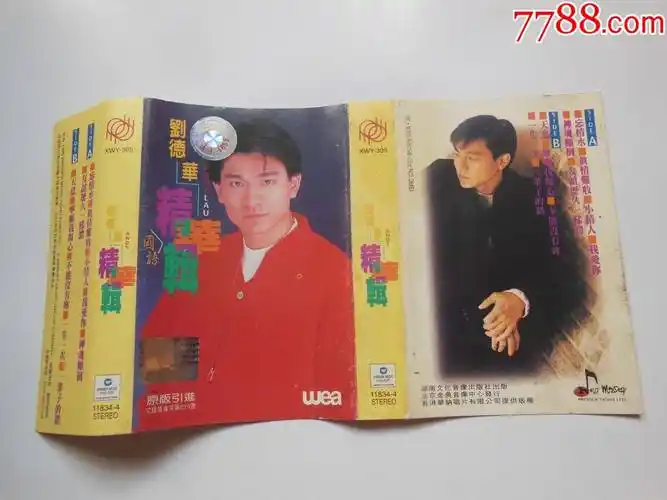 刘德华精选辑(封面)(10个以上免快递!