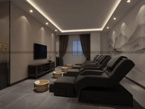 广州唯景装饰*悦庭足浴_效果图区_室内设计联盟 - powered by discuz!