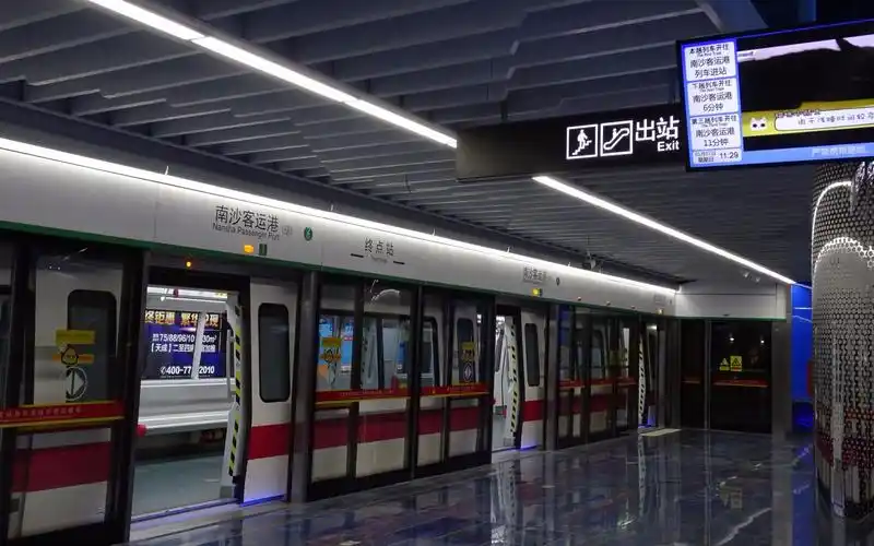 【新线巡礼】广州地铁4号线南延伸段