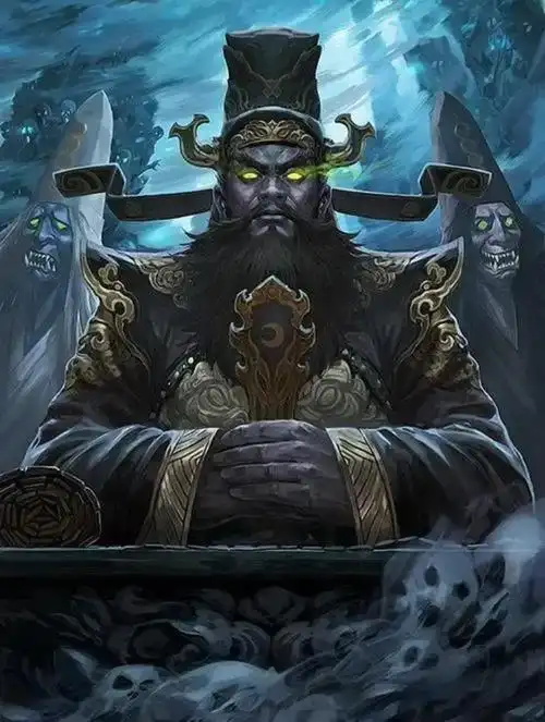 从第二殿到第九殿,除了第五殿阎罗王,每殿都掌管大海之底的大地狱,并