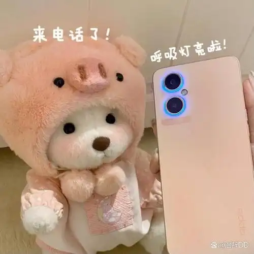 熊莉娜发现了一款属性可爱的手机||| 感谢oppo邀请你体验新手机,由