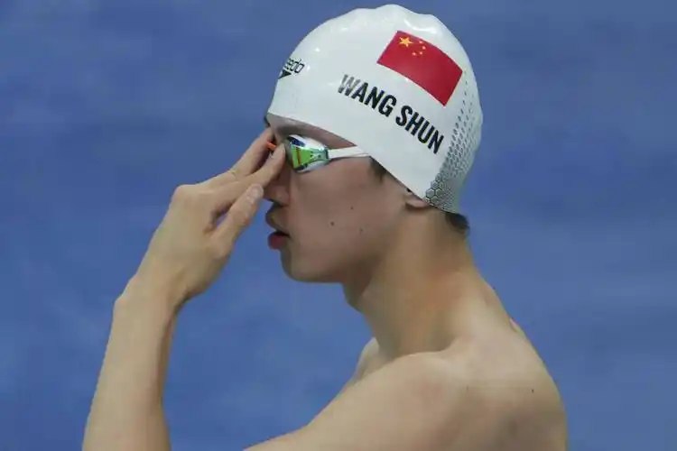 游泳——男子400米个人混合泳预赛赛况