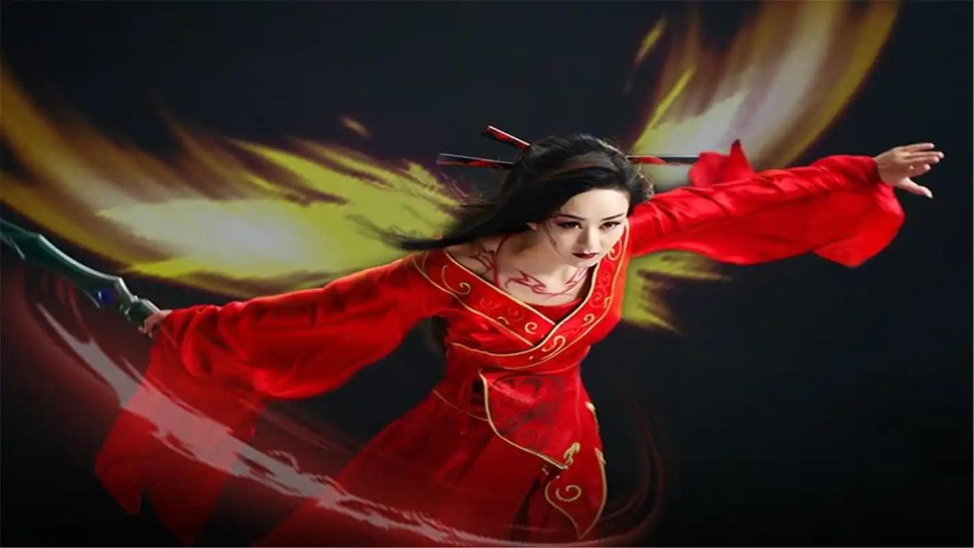 《花千骨》赵丽颖化身妖神唯美剧照图片电脑桌面壁纸高清大图预览1920