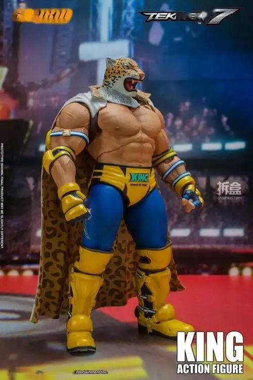 stormtoys铁拳7king豹王国王112可动人偶6寸兵人