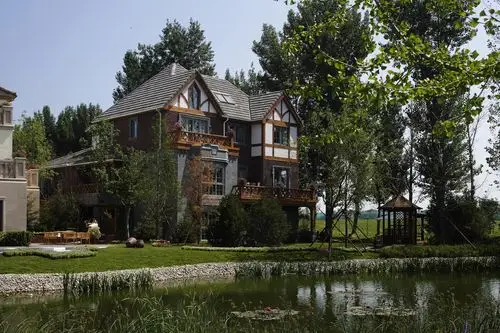 一套英伦风别墅英式田园风格