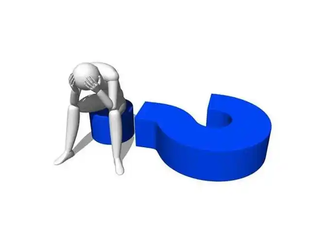 32张精美商务3d小人问号类系列ppt素材图片