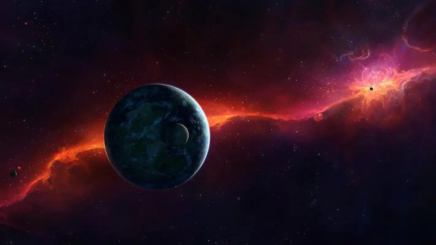 形态各异的星空梦幻电脑桌面壁纸