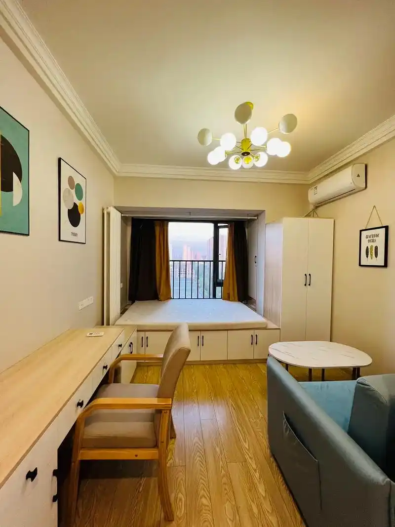 郑州高新区出租保利文化广场精装修一居室.