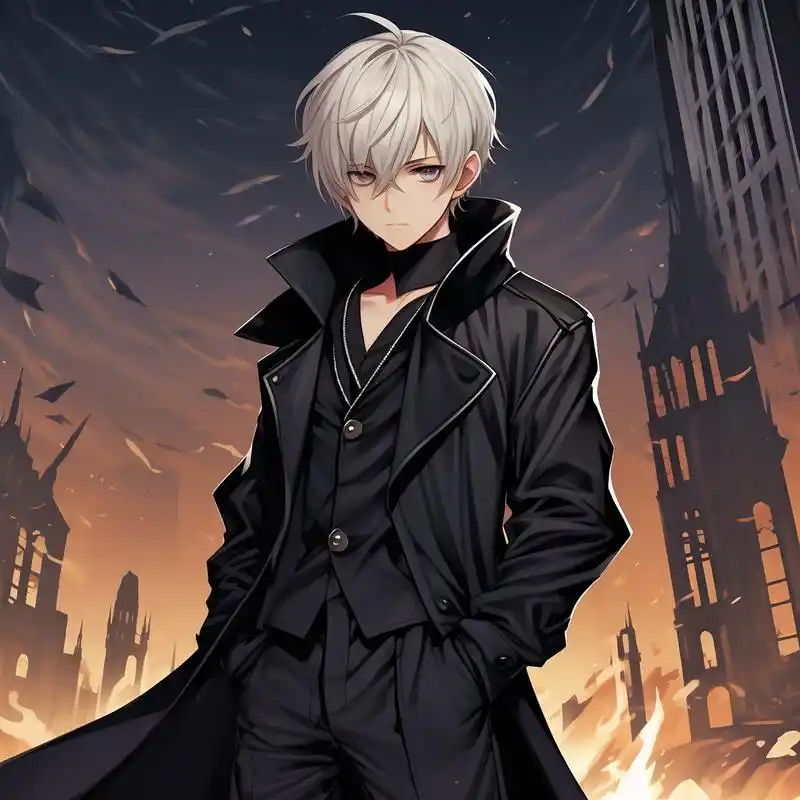 黑暗系冷酷男生头像95