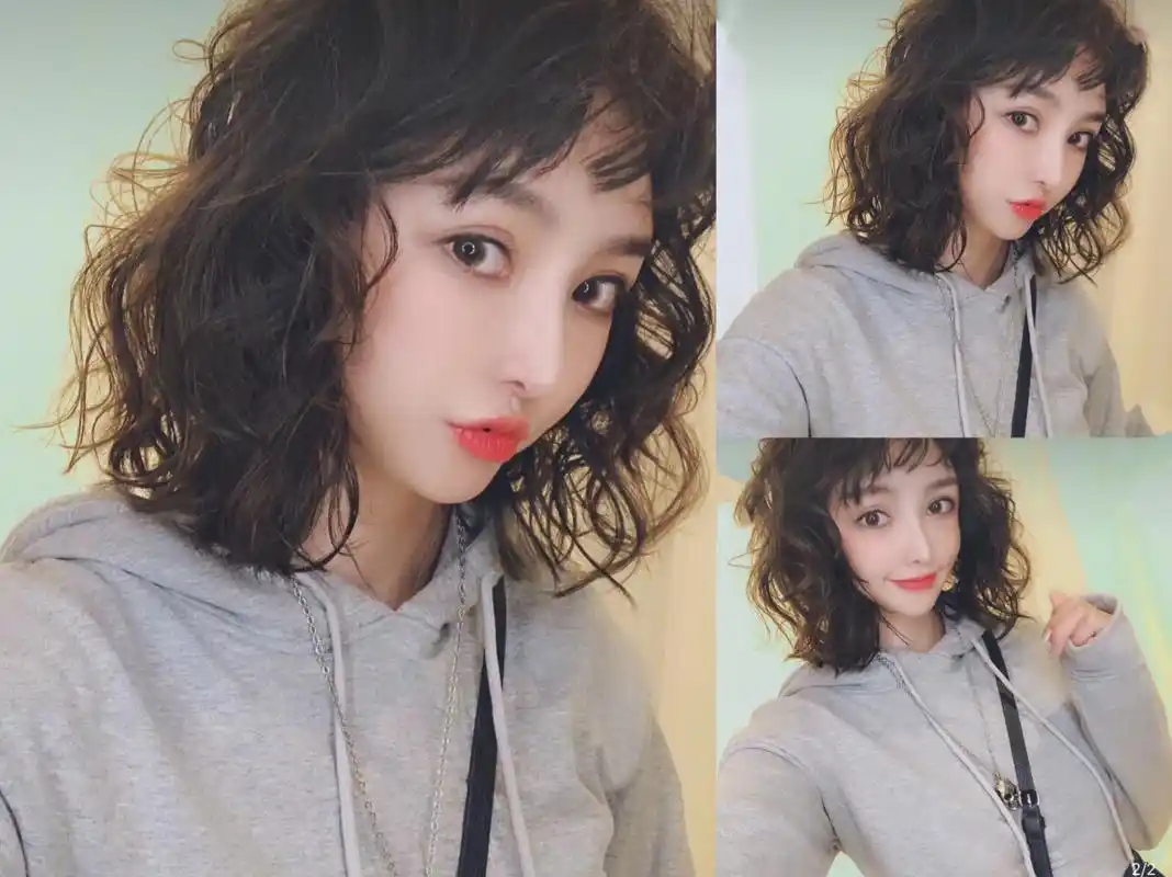 【2】羊毛卷齐肩发