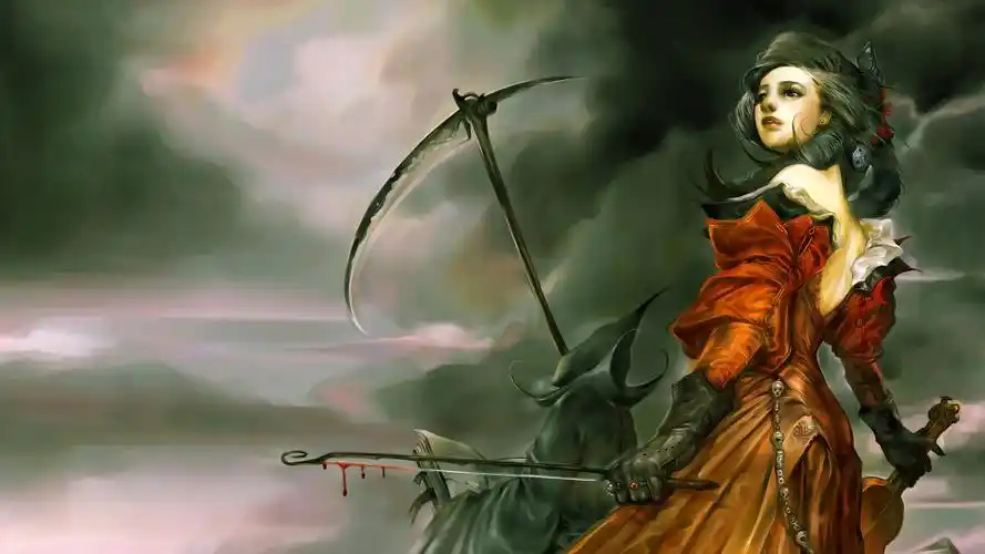 游戏美女角色,高清图片,电脑桌面-壁纸族