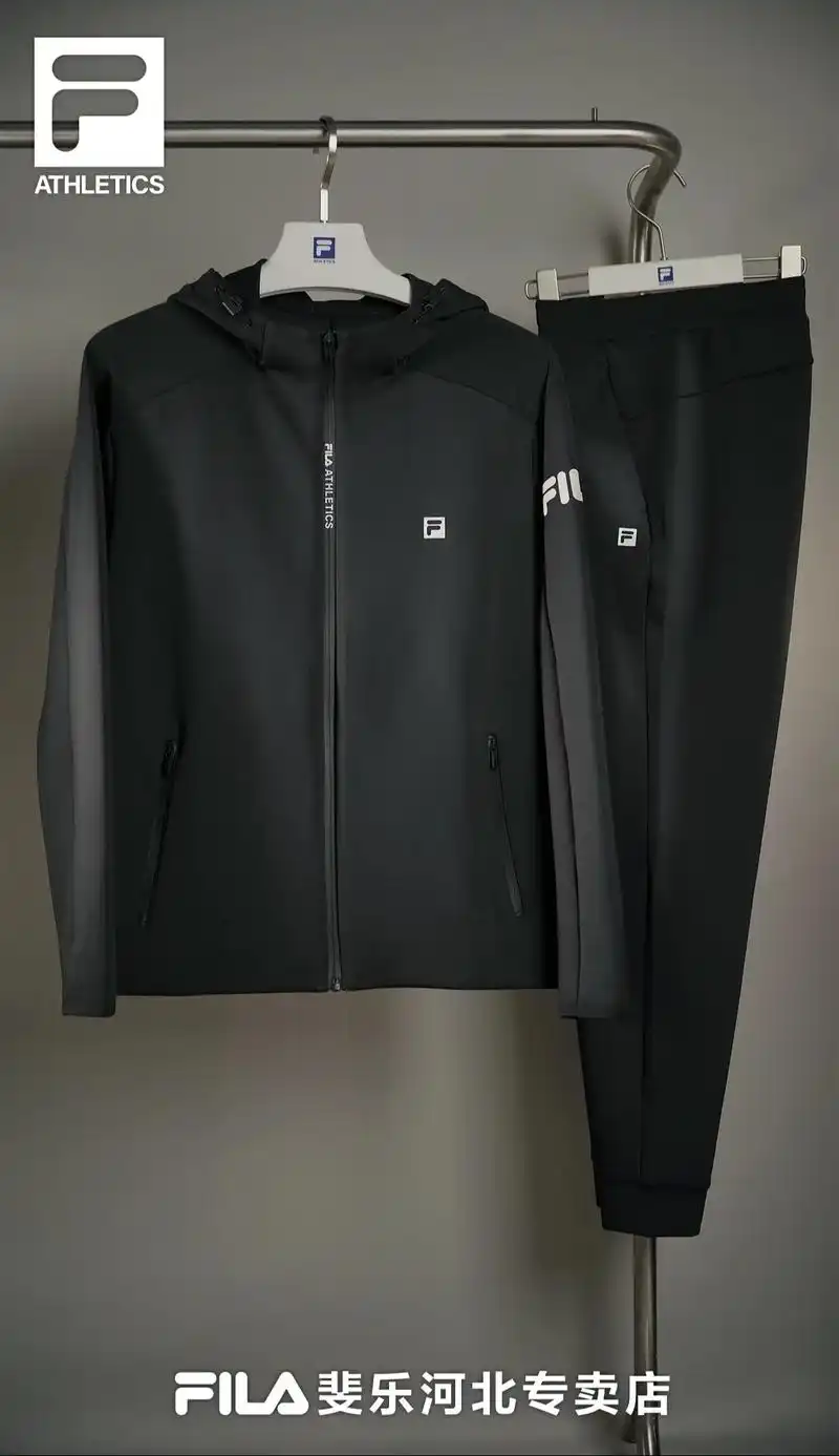 斐乐 春季新款商务运动套装,面料宽松舒适弹力大,春季热卖款 - 抖音