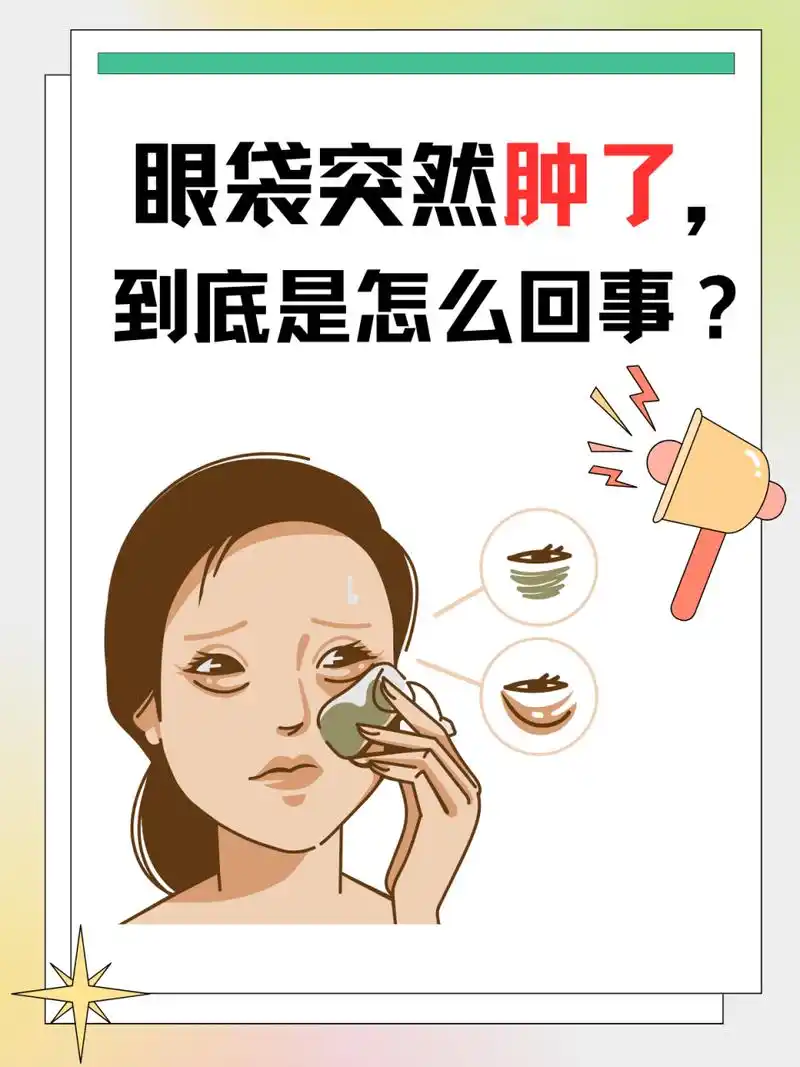 眼袋突然肿了,到底是怎么回事?