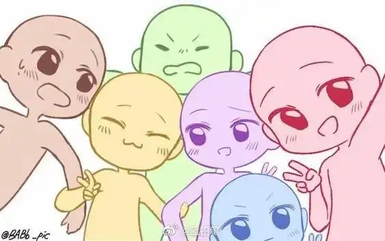 参考动作和表… - 半次元 - acg爱好者社区