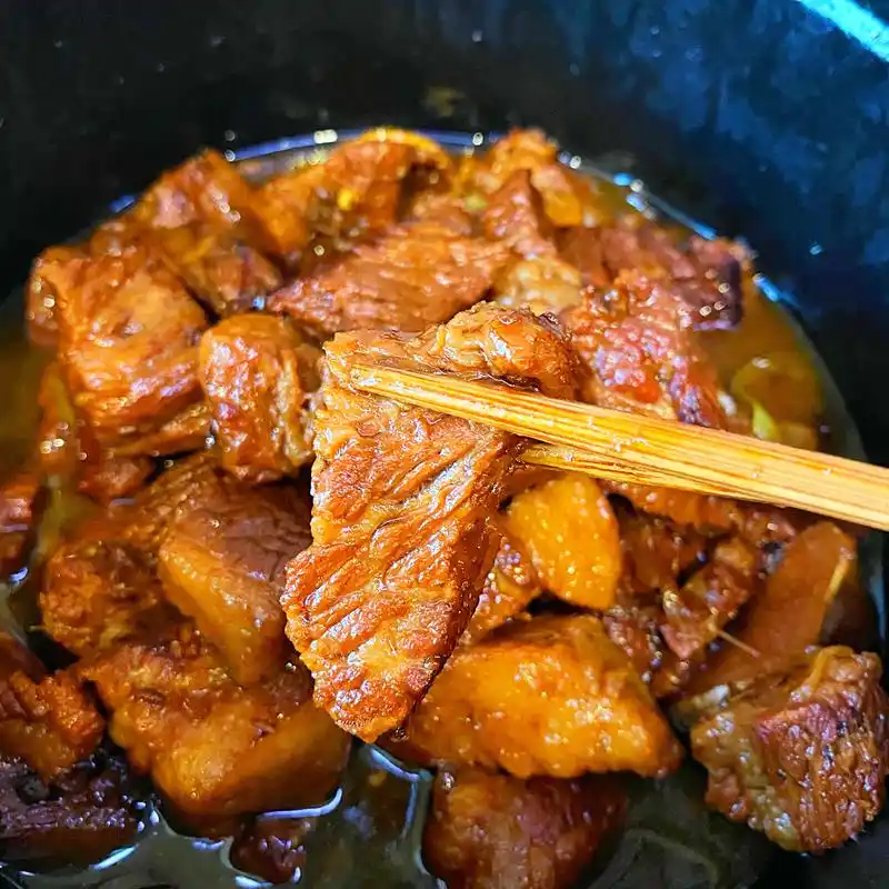 红烧牛肉无敌简单红烧任何肉拌饭绝佳的做法步骤图