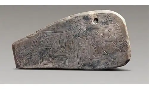 原创三星堆八号坑出土一件石器破解了古蜀人究竟有无礼乐之谜