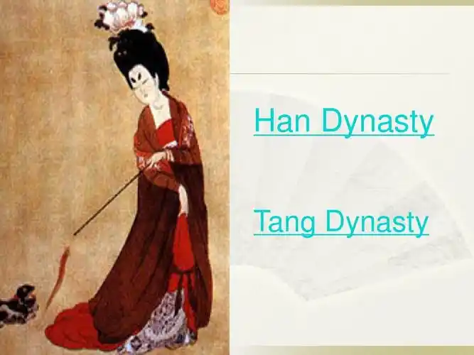 han dynasty tang dynasty