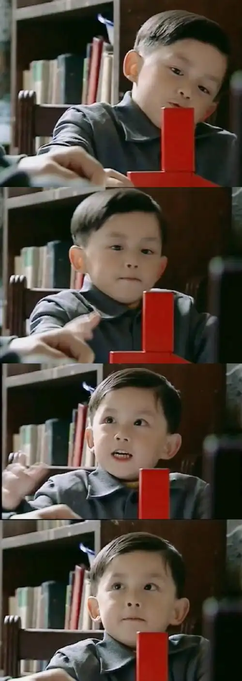 吴磊#  考古我儿的小时候 可爱崽崽