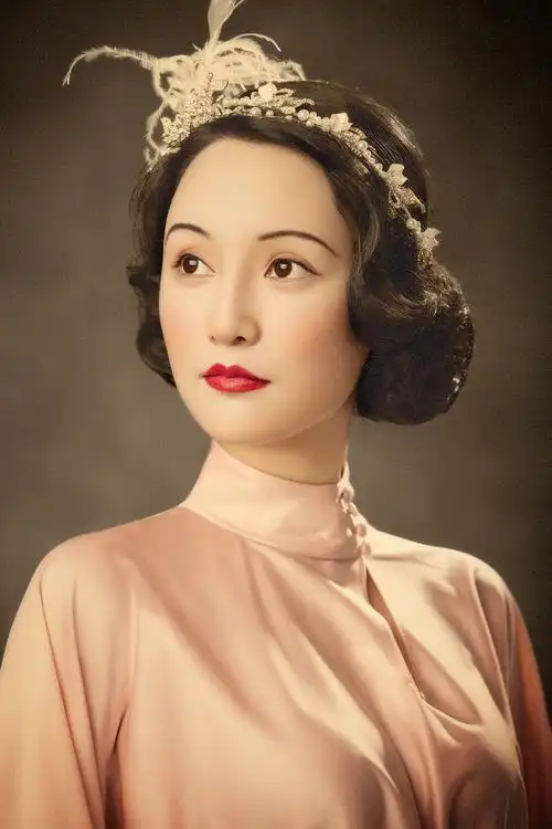 民国贵族名媛-古着小礼服