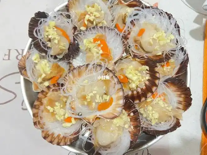 蒜蓉粉丝蒸扇贝