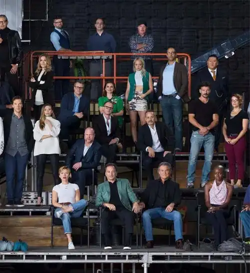 每日一图:漫威发布电影宇宙 10 周年纪念大合影