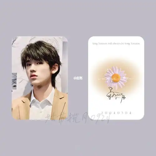 tnt时代少年团  #小卡  #自制小卡背面  #翔霖  #宋亚轩