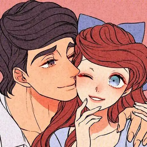 公主与王子06的现代情侣头像