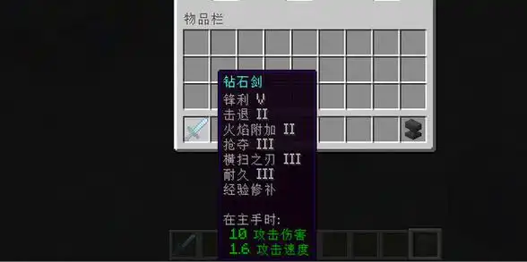 1,钻石剑锋利感觉更有性价比,所以的钻石剑最佳附魔应该是是锋利5