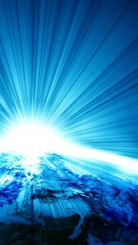 大气科技蓝色背景