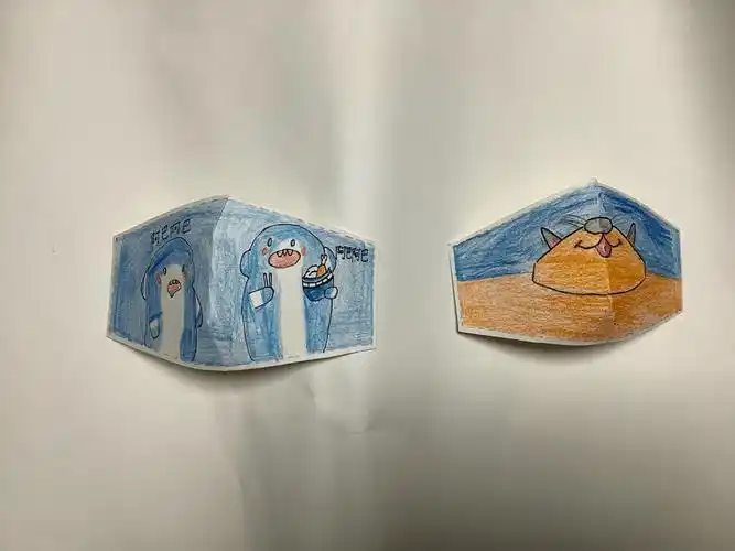 全人教育民乐艺术节艺起抗疫创意口罩彩绘四年级校园艺术节创意口罩