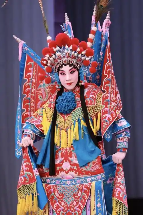 就是有着"武旦皇后"之称的天津市青年京剧团武旦演员,闫巍