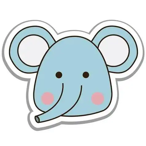 萌大象头像图片卡通图片大全可爱 卡通头像图片大全 -【爱个性】