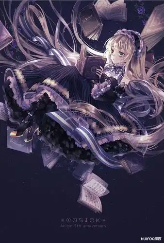 高贵的黑色哥特洛丽塔少女特辑