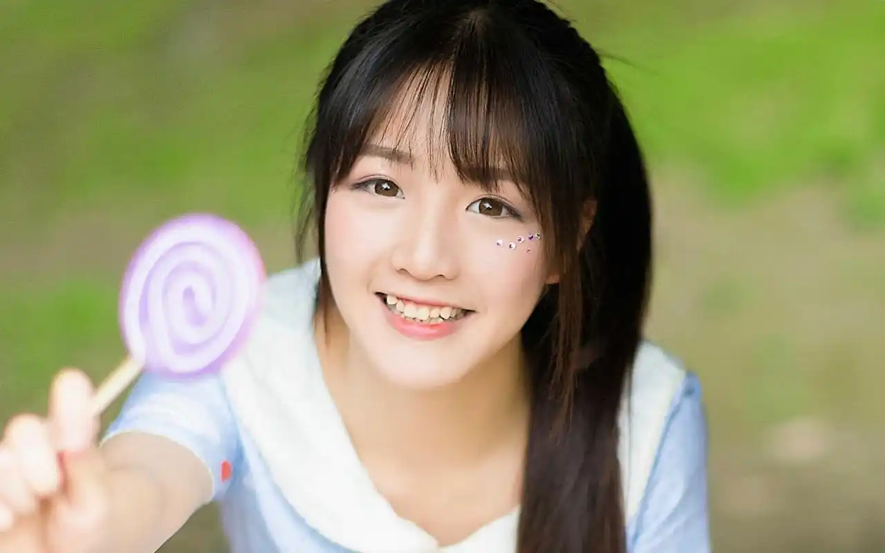 清纯少女可爱小清新甜美写真图片壁纸